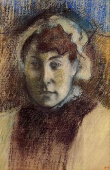 Edgar Degas : Portrait of Madame Ernest May